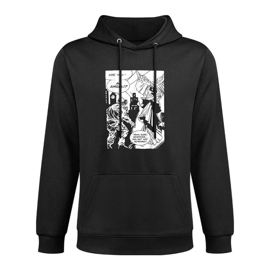 Meme Ketamine Horse Ketamine Angel Breathable Fabric Hoodie