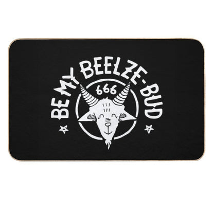 Be My Beelze-bud  Toxin-Free Bath Mat
