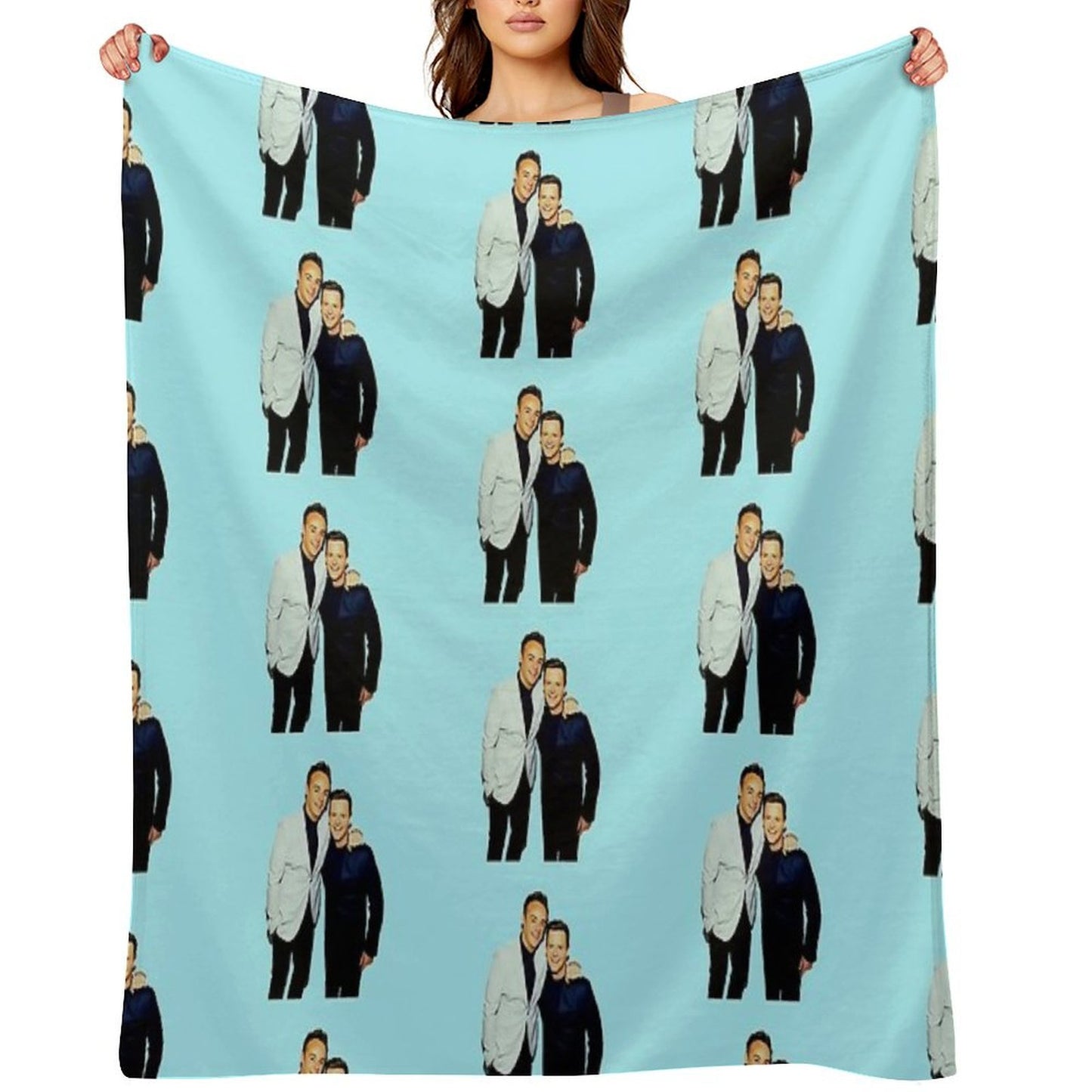 Ant And Dec [2] Sustainable Throw Blanket