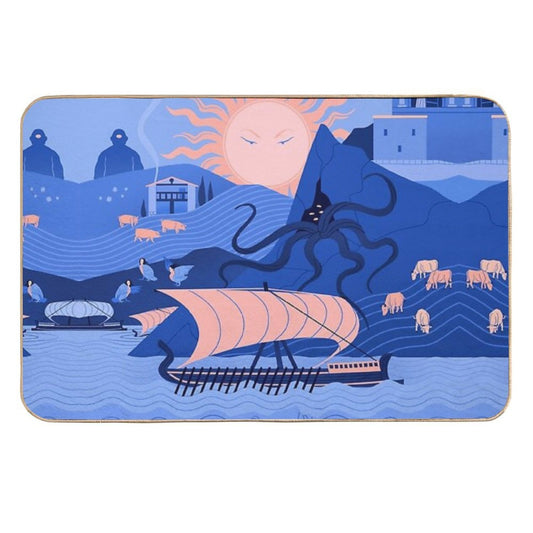The Odyssey  Easy To Clean Bath Mat