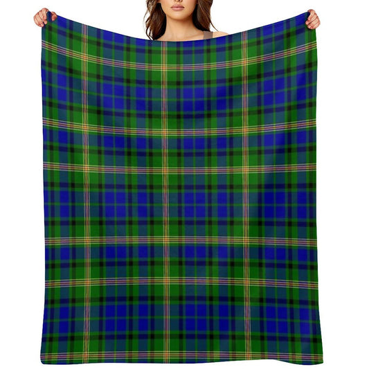 Clan Maitland Tartan Quick-dry Throw Blanket