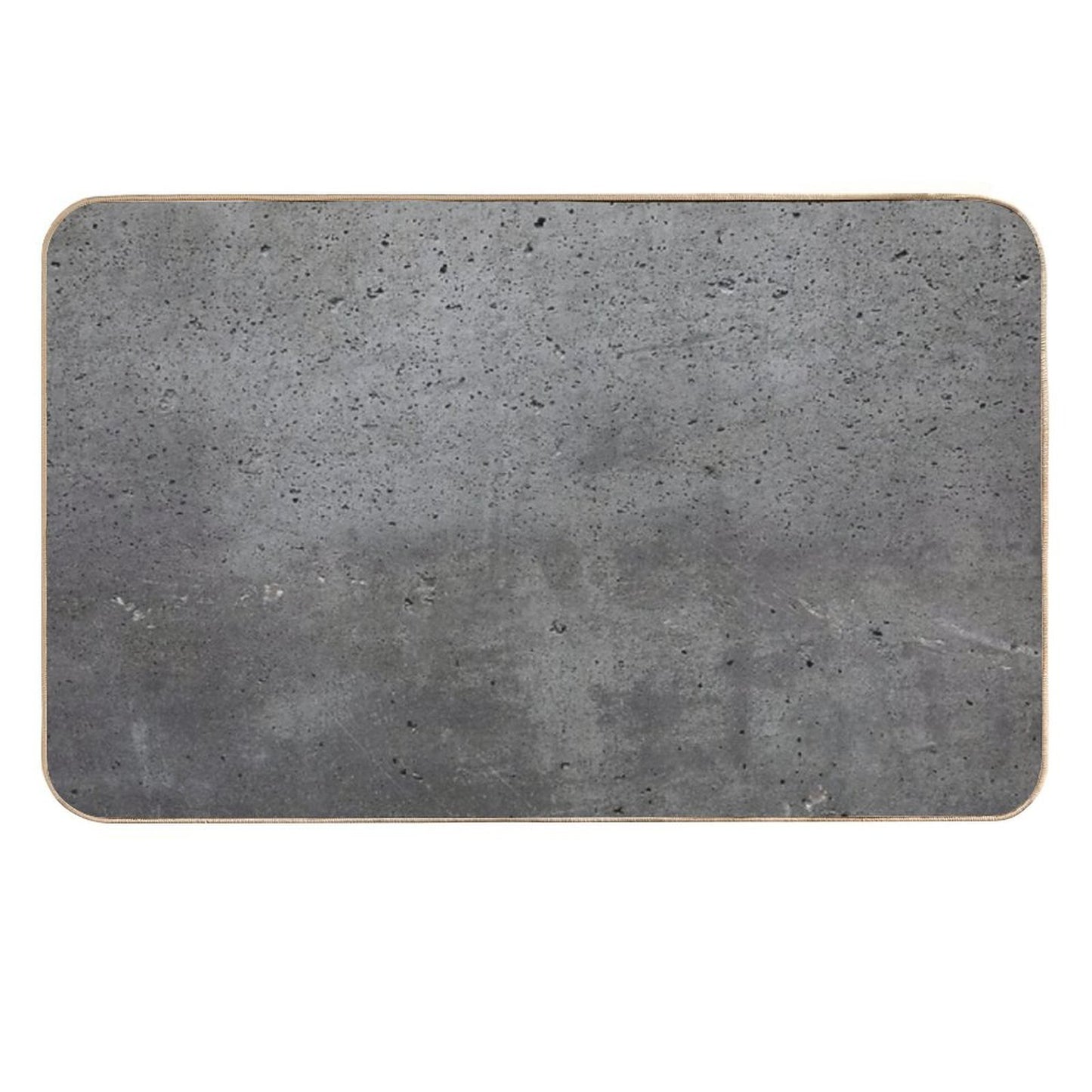 Grey Textured Concrete Wall Exterior  Versatile Bath Mat