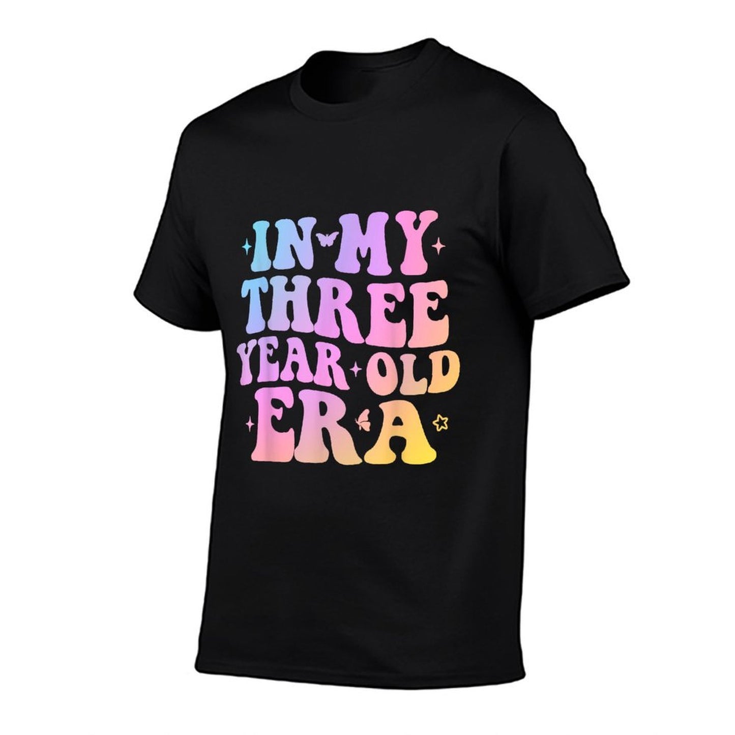 In My Three Year Old Era 3 Year Old 3rd Birthday Girls Boys  Durable T-Shirt
