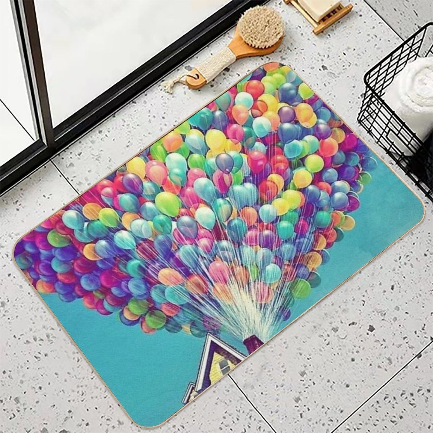 House in The Air  Dirt-Trapping Bath Mat