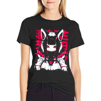 Anime Manga Cyberpunk Aesthetic Techwear Harajuku Waifu  Quick-drying T-Shirt