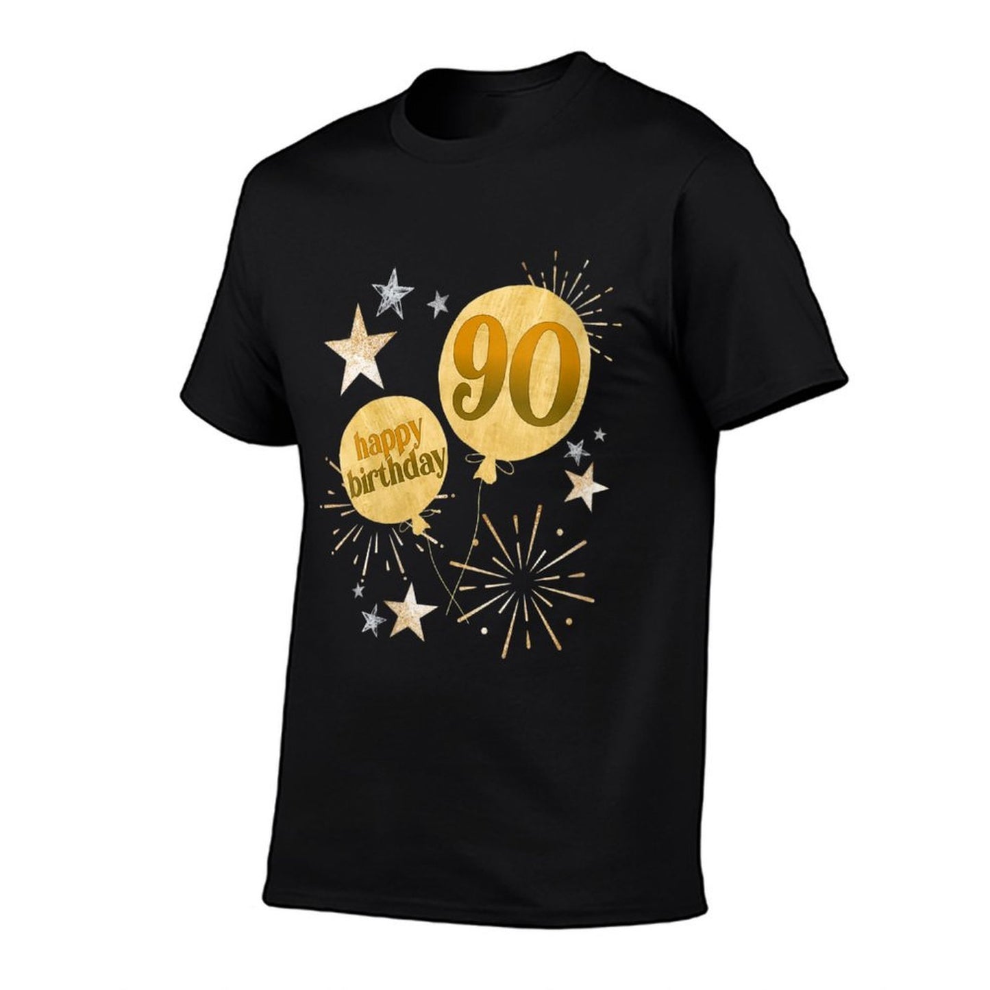 Womens Happy 90th Birthday 90 Year Old Birthday Gifts  Cotton T-Shirt