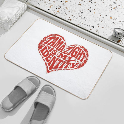 Tamazight Is My Identity  Absorbent Bath Mat