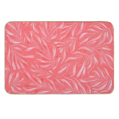 Coral Pink  Dirt-Trapping Bath Mat