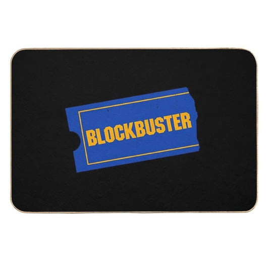 Blockbuster Video Logo  Odorless Bath Mat