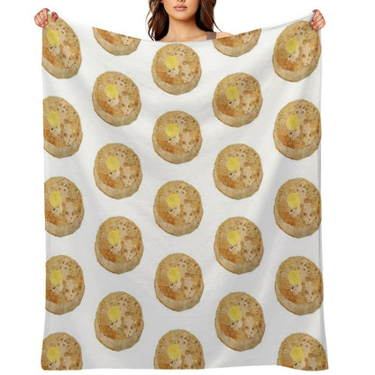 Crumpet Comfort Throw Blanket