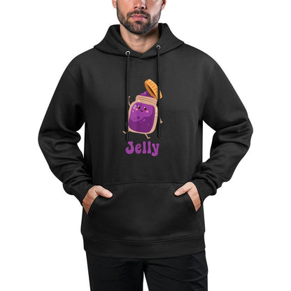 Peanut Butter  Jelly Matching Couple Halloween Best Friends Layering Staple Hoodie