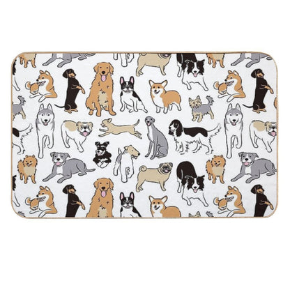 Happy Dogs  Absorbent Bath Mat