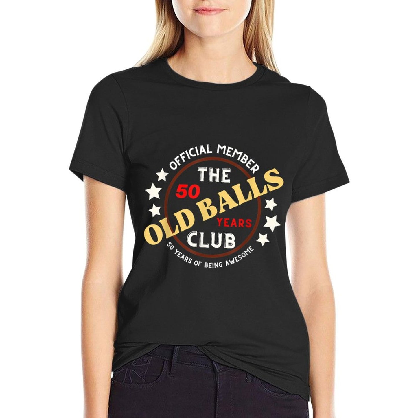 Old Balls Club 50 Years of Awesome Funny 50th Birthday  Breathable T-Shirt
