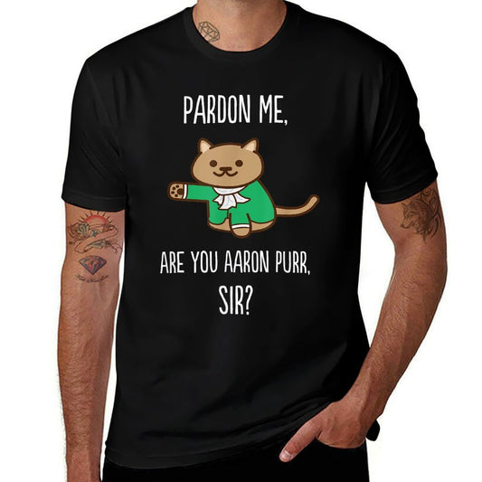 The Hamilton Cat T-shirt for Men Women Kids  Slim-fit Cut T-Shirt