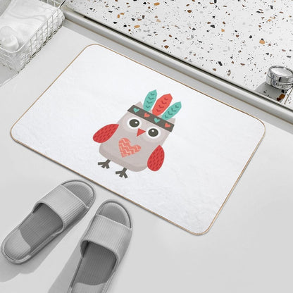Hipster Owlet  Pet-Safe Bath Mat