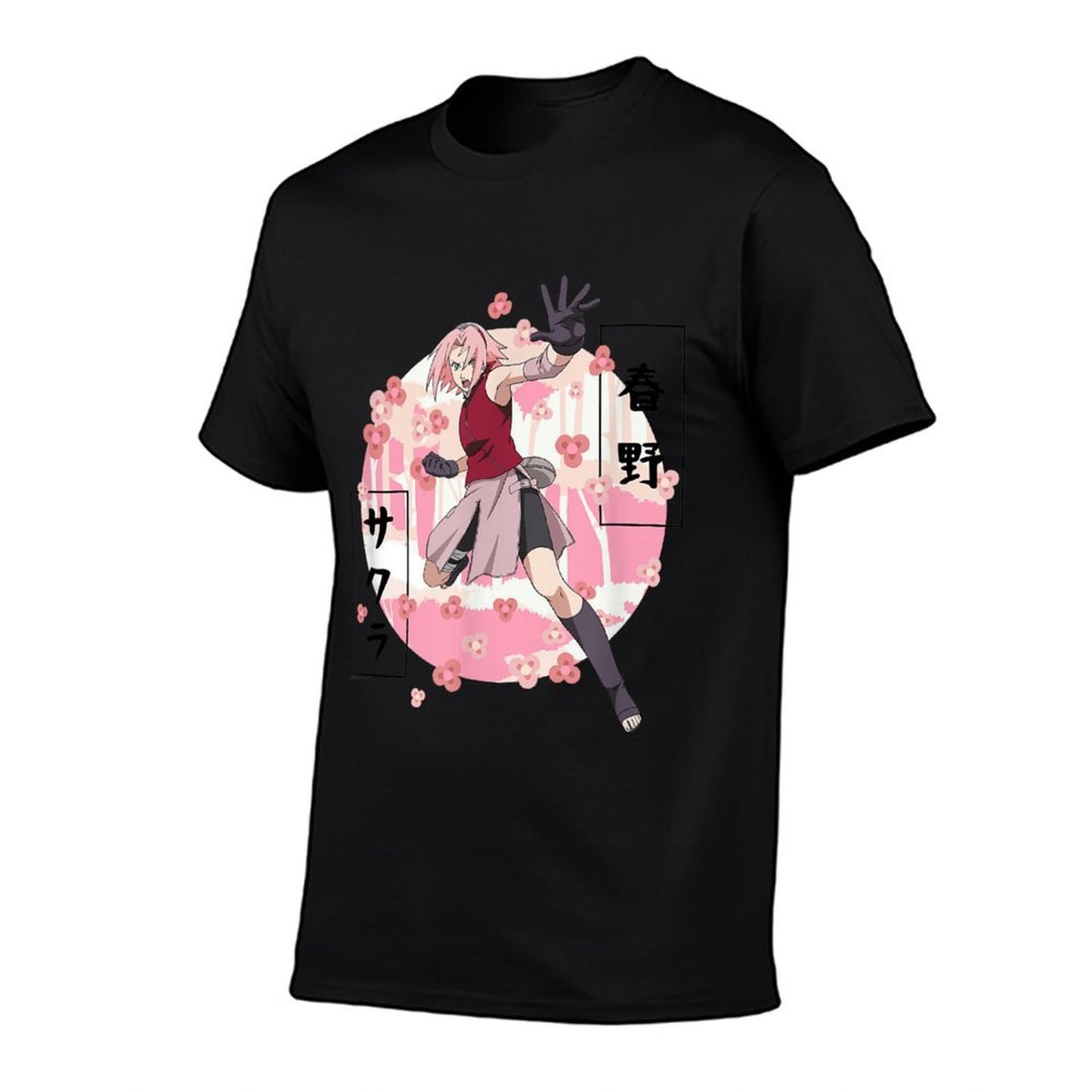 Naruto Shippuden Sakura Blossoms Anime  Versatile T-Shirt