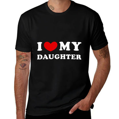 I Love My Daughter I Heart My Daughter  Slim-fit Cut T-Shirt