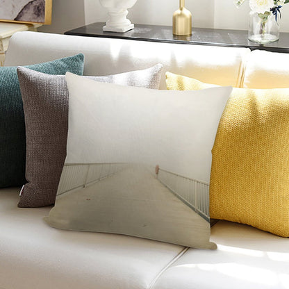 Nowhere Soft Fade-Resistant Throw Pillow