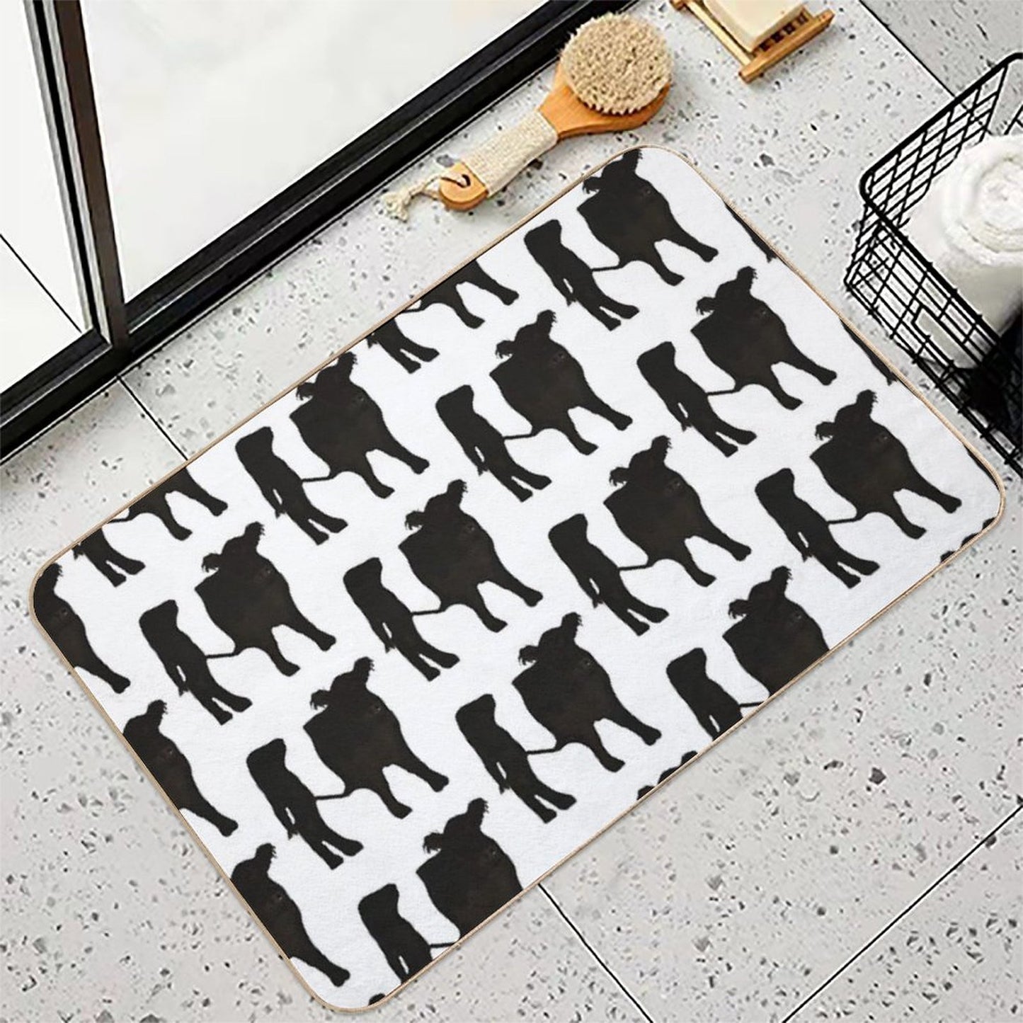 Bobbi Belted Galloway  Odorless Bath Mat