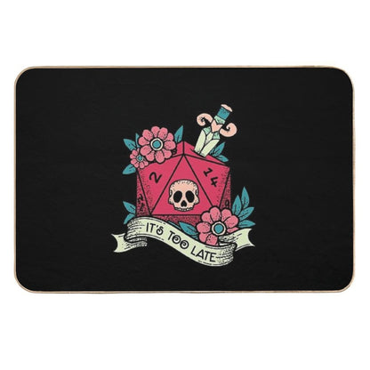 Too Late  Easy To Clean Bath Mat