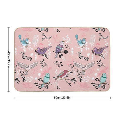 Bird Bliss  Versatile Bath Mat