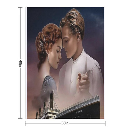 Titanic Movie Versatility Throw Blanket