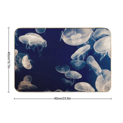 Ethereal Jellyfish - Aquatic Beauty  Toxin-Free Bath Mat