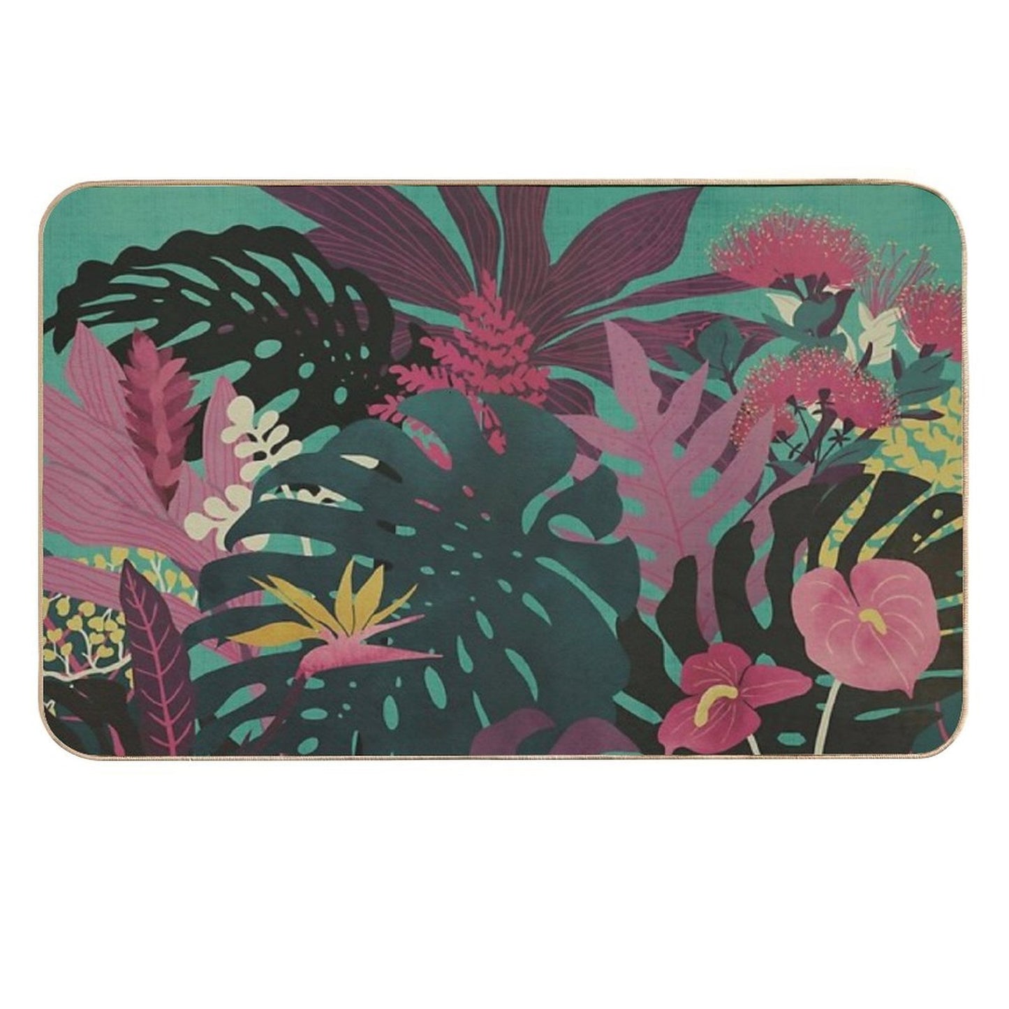 Tropical Tendencies  High-Traffic Bath Mat