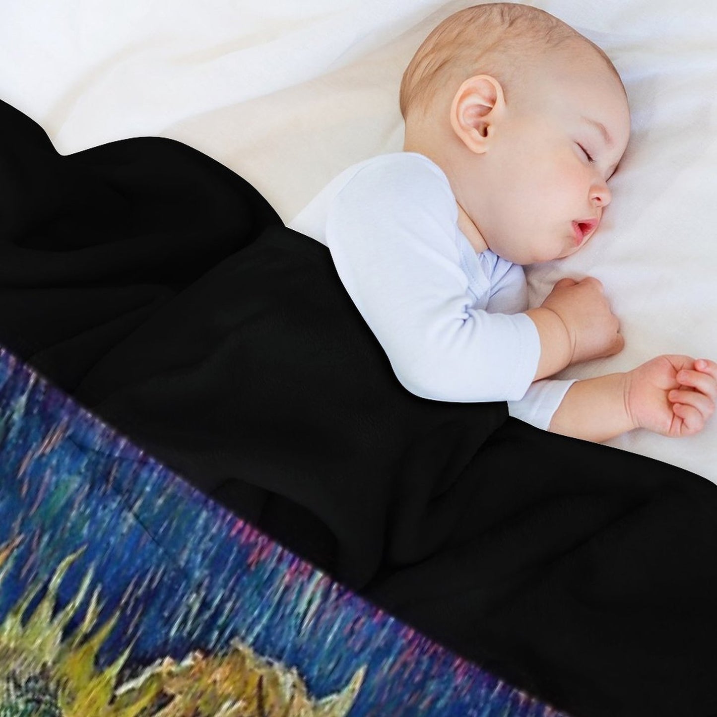Four Withered Sunflowers by Vincent Versatility Throw Blanket