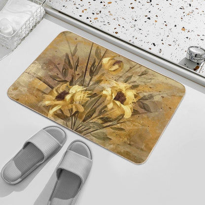 Golden Roses  Multi-Purpose Bath Mat