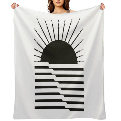 Waves Lightweight Throw Blanket