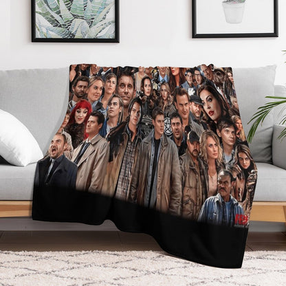 Ultimate Supernatural Collage Premium Throw Blanket