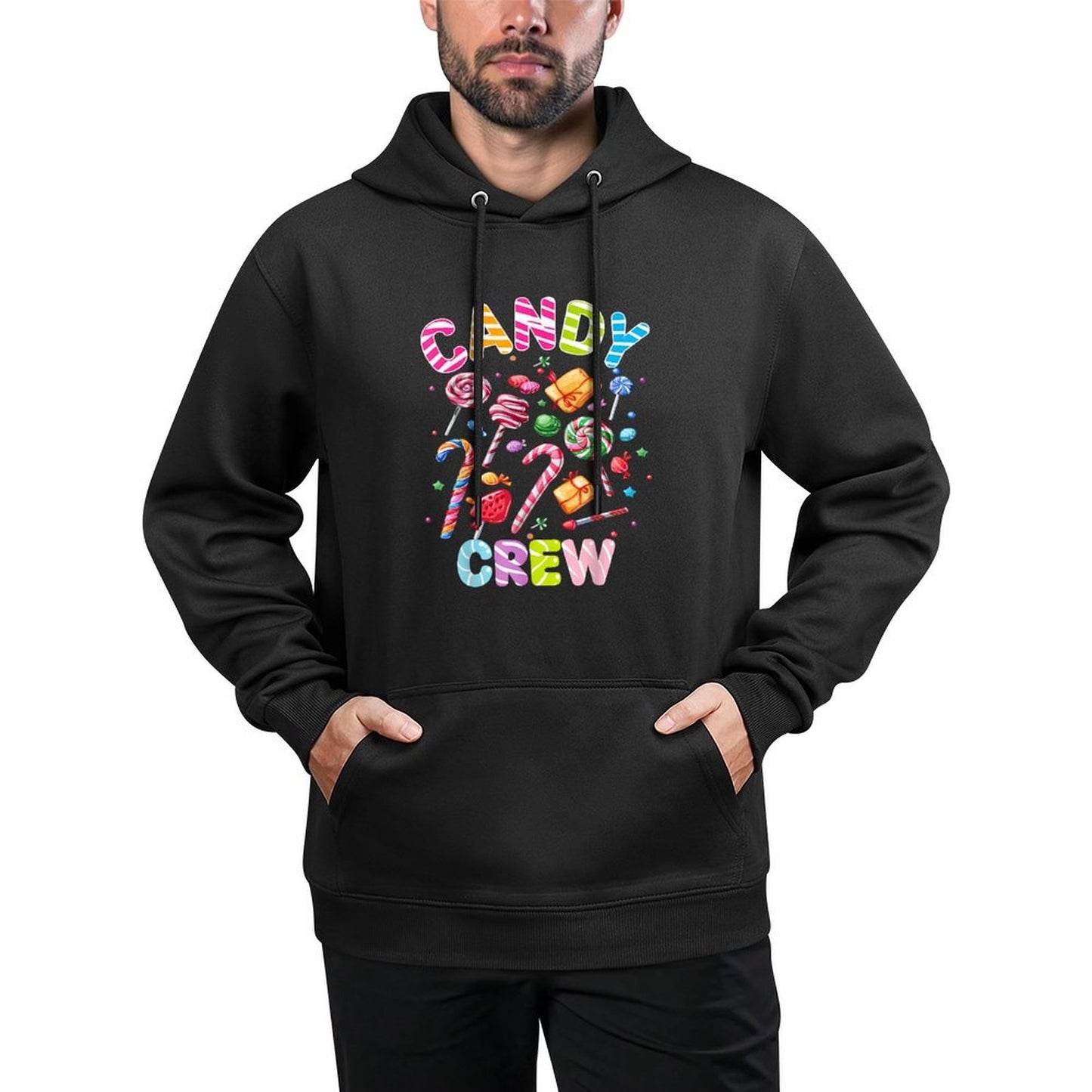 Candy Land Candy Crew Sweetie Candy Squad Cool Christmas Pilling-Resistant Hoodie