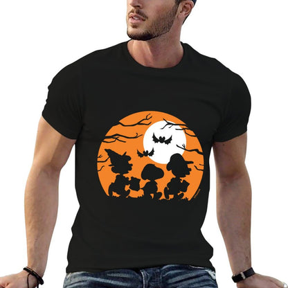 Peanuts - Halloween - Trick Or Treat Silhouettes  Vintage-inspired T-Shirt