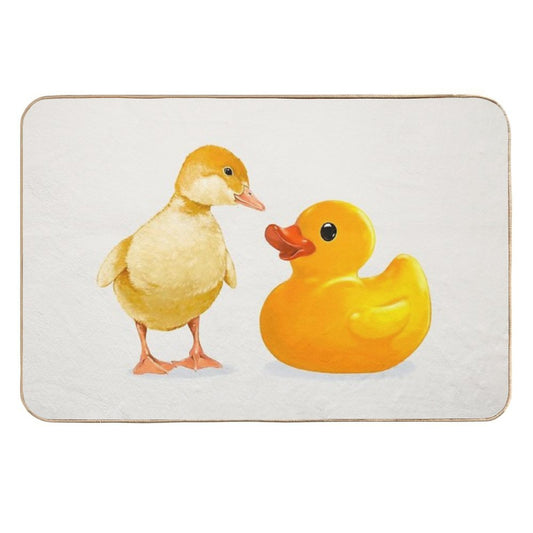 Little Duckling Meet A Friend  Pet-Safe Bath Mat