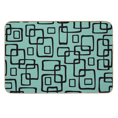 Mid Century Modern Decoration  Non-Slip Bath Mat