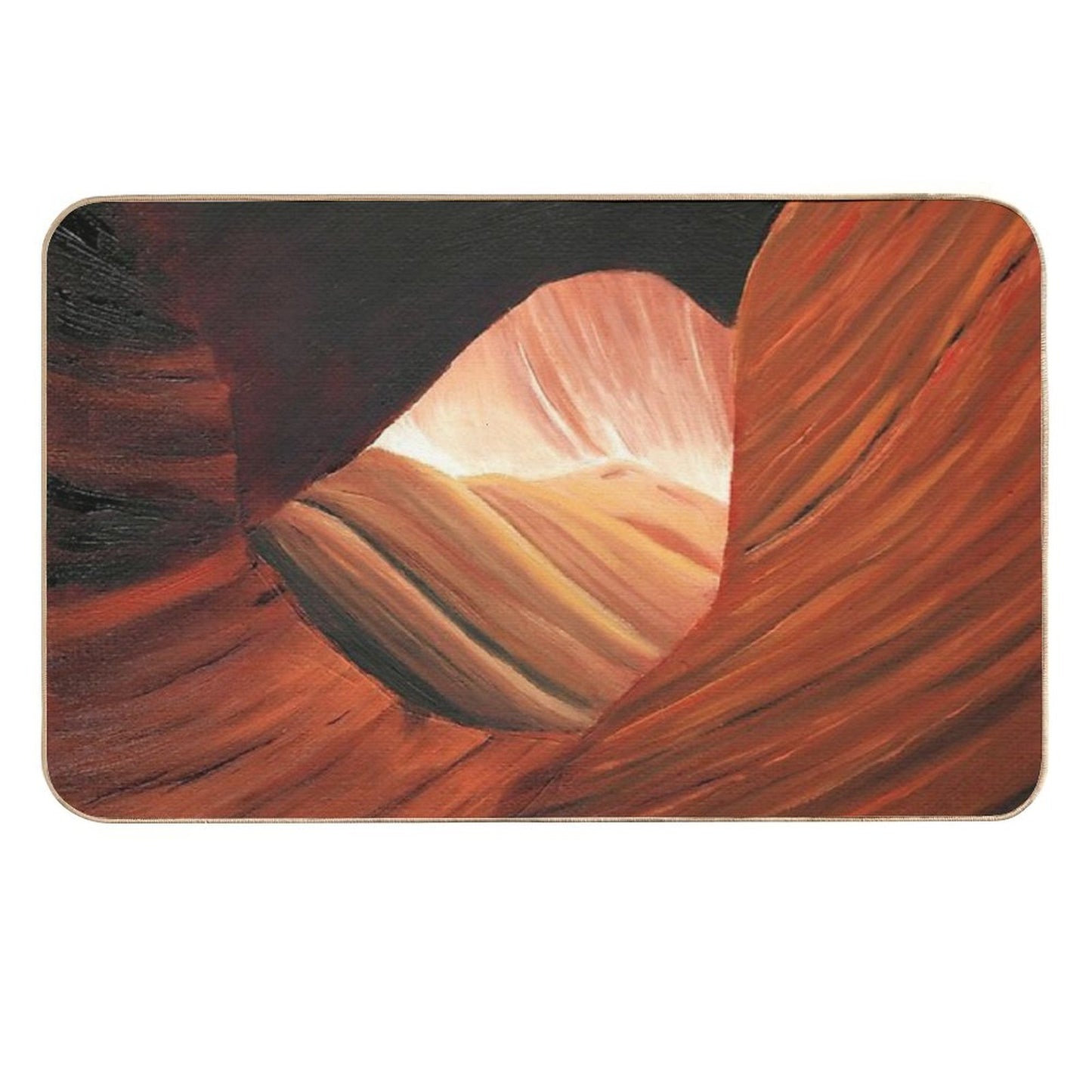 Painting of Desert Light  Versatile Bath Mat
