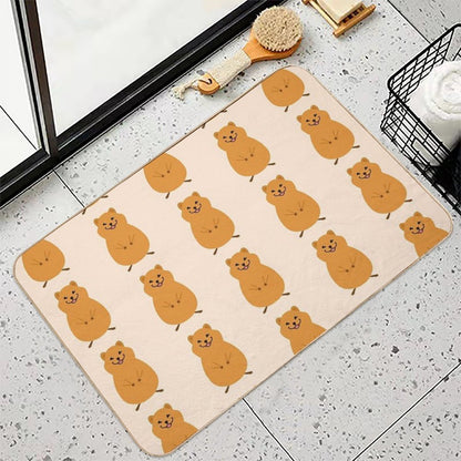 Cute Quokka  Anti-Trip Bath Mat