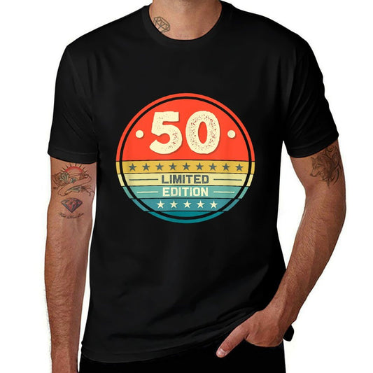 Vintage 50th Birthday Decorations Men Funny 1973 50 Birthday  Breathable T-Shirt