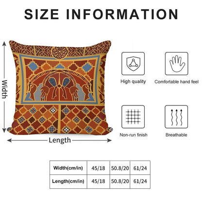 Imagining Sutton Hoo The Boars Soft Gift Ready Throw Pillow