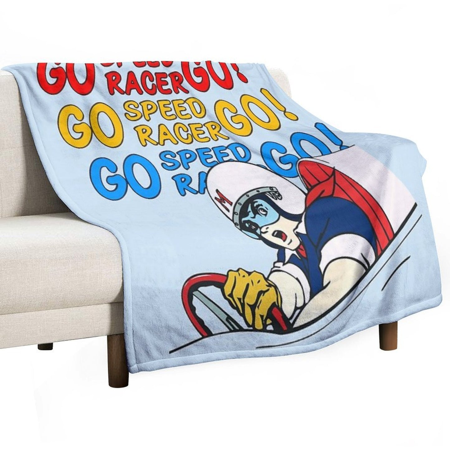 Go Speed Racer Go! Comfort Throw Blanket