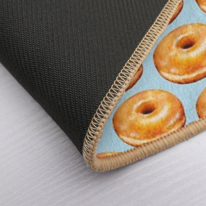 Glazed Donut Pattern  Dirt-Trapping Bath Mat