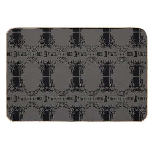 Der Däiwel Solo  Fade-Resistant Bath Mat