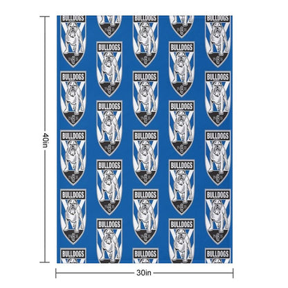 Canterbury-Bankstown Bulldogs Compact Throw Blanket