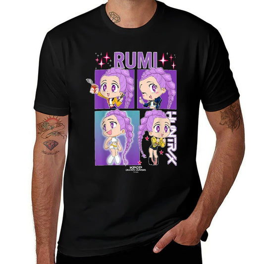 KPop Demon Hunters Rumi Officially Licensed  Lightweight T-Shirt