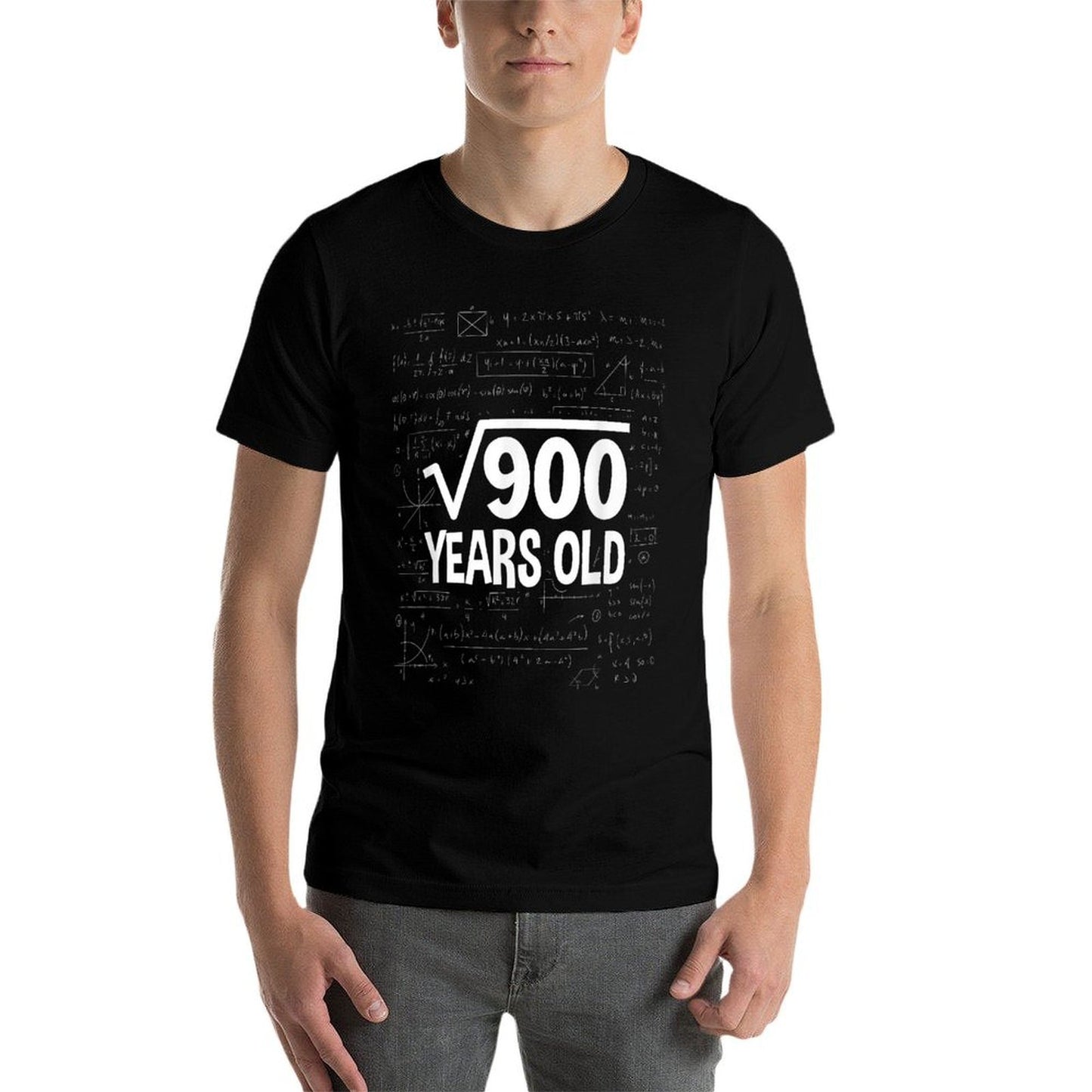 30 Birthday Boy Men Son Him Girl Funny Math 30th Birthday  Polyester Blend T-Shirt