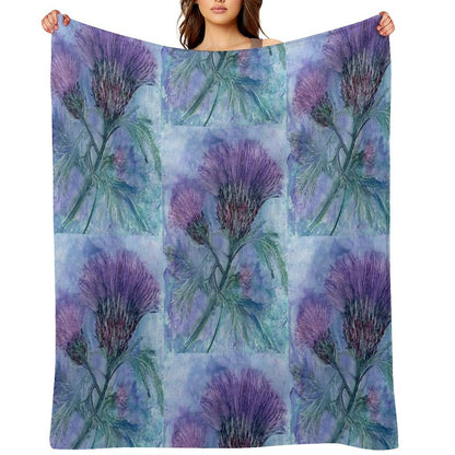 The Thistle Premium Throw Blanket