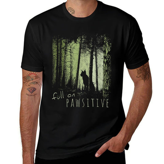 Full On Pawsitive! Lynx Wildcat Bobcat In Twilight Forest  Classic T-Shirt