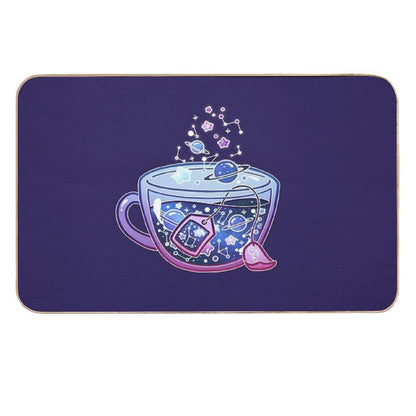 Galaxy Tea  Repositionable Bath Mat