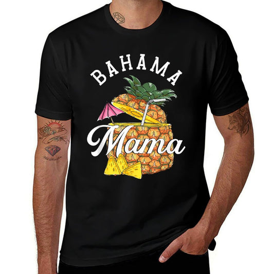 Bahama Mama  Bahamas Pineapple  Vacation Summer  Durable T-Shirt